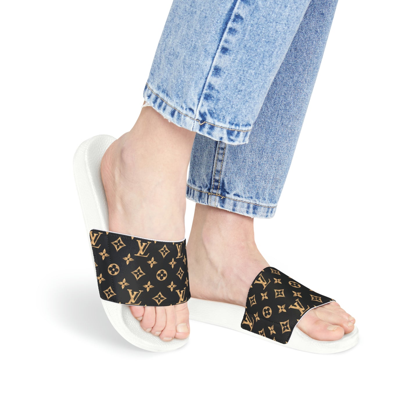 Women's PU Slide Sandals