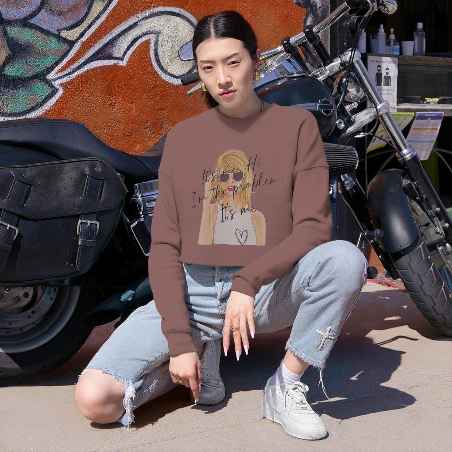 Women's Cropped Sweatshirt