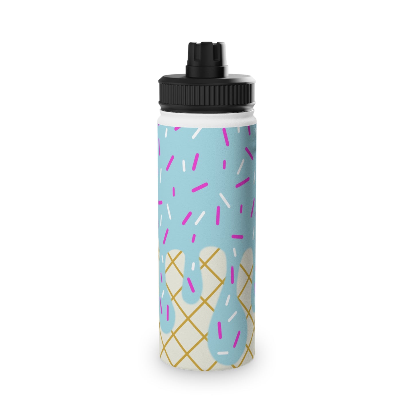 Stainless Steel Water Bottle, Sports Lid