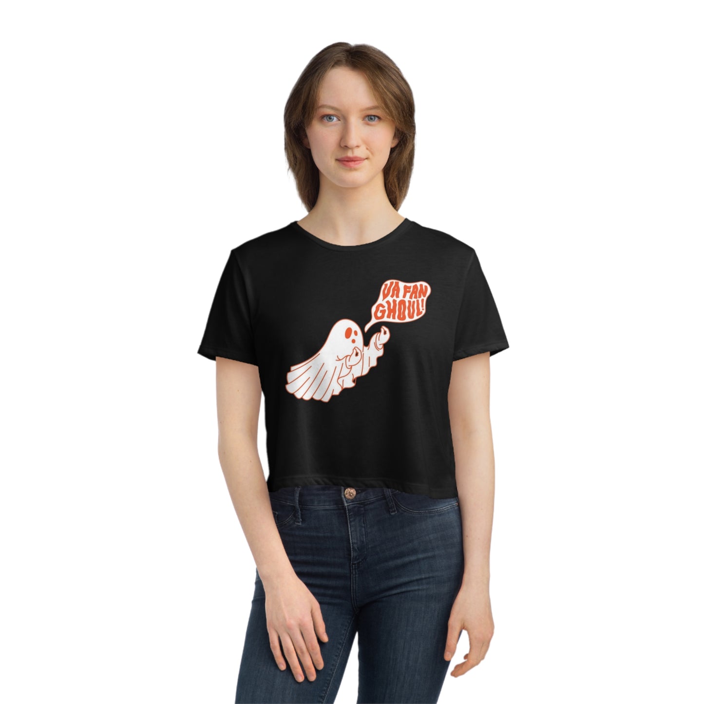 Women's Flowy Cropped Tee