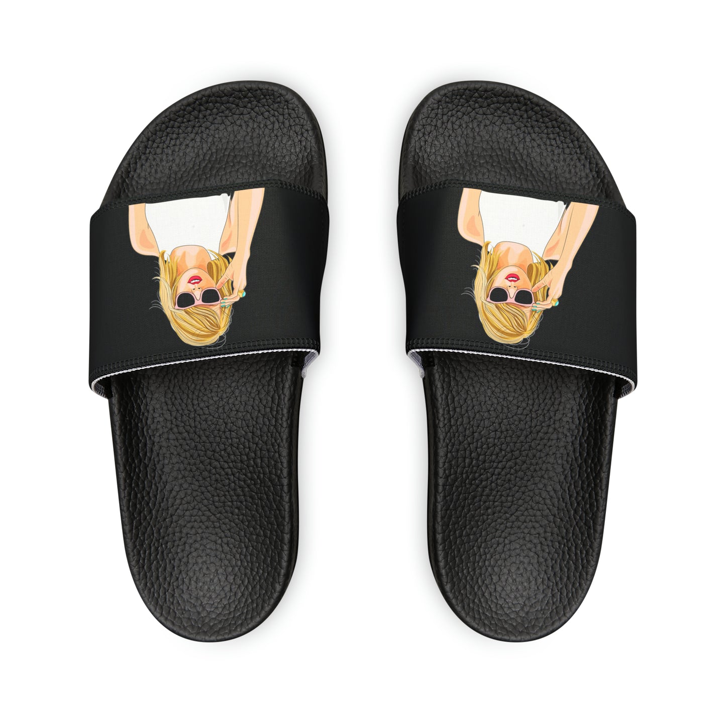 Youth PU Slide Sandals
