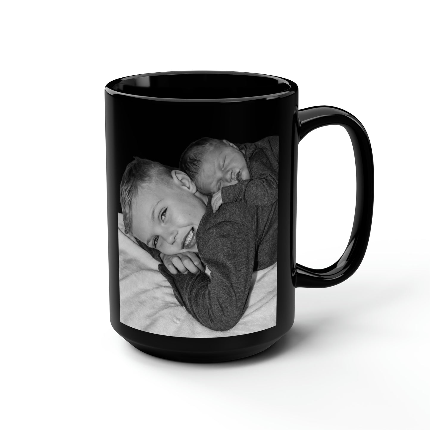 Black Mug, 15oz