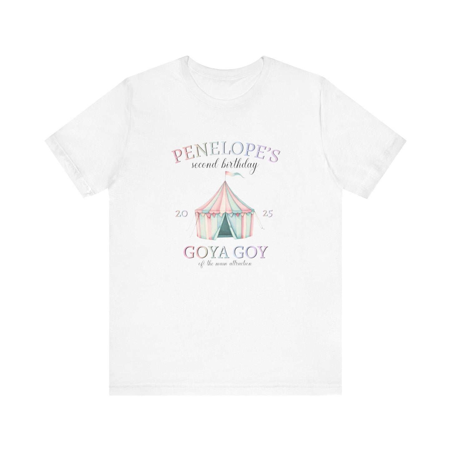 Unisex Jersey Short Sleeve Tee