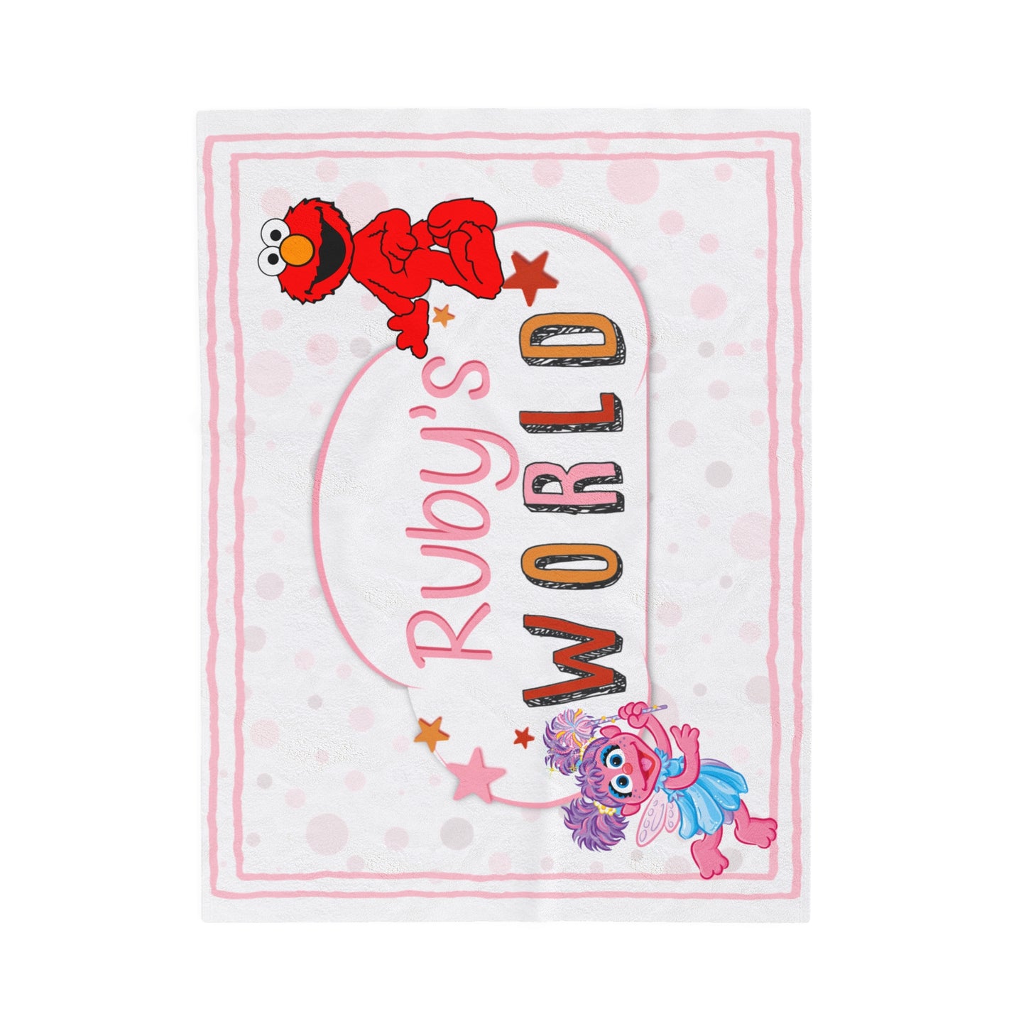 Elmo -Velveteen Plush Blanket
