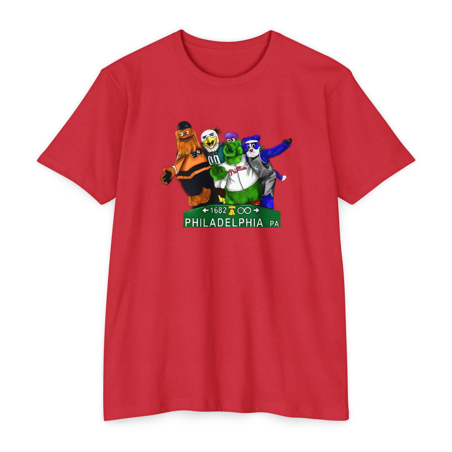 Copy of Unisex CVC Jersey T-shirt