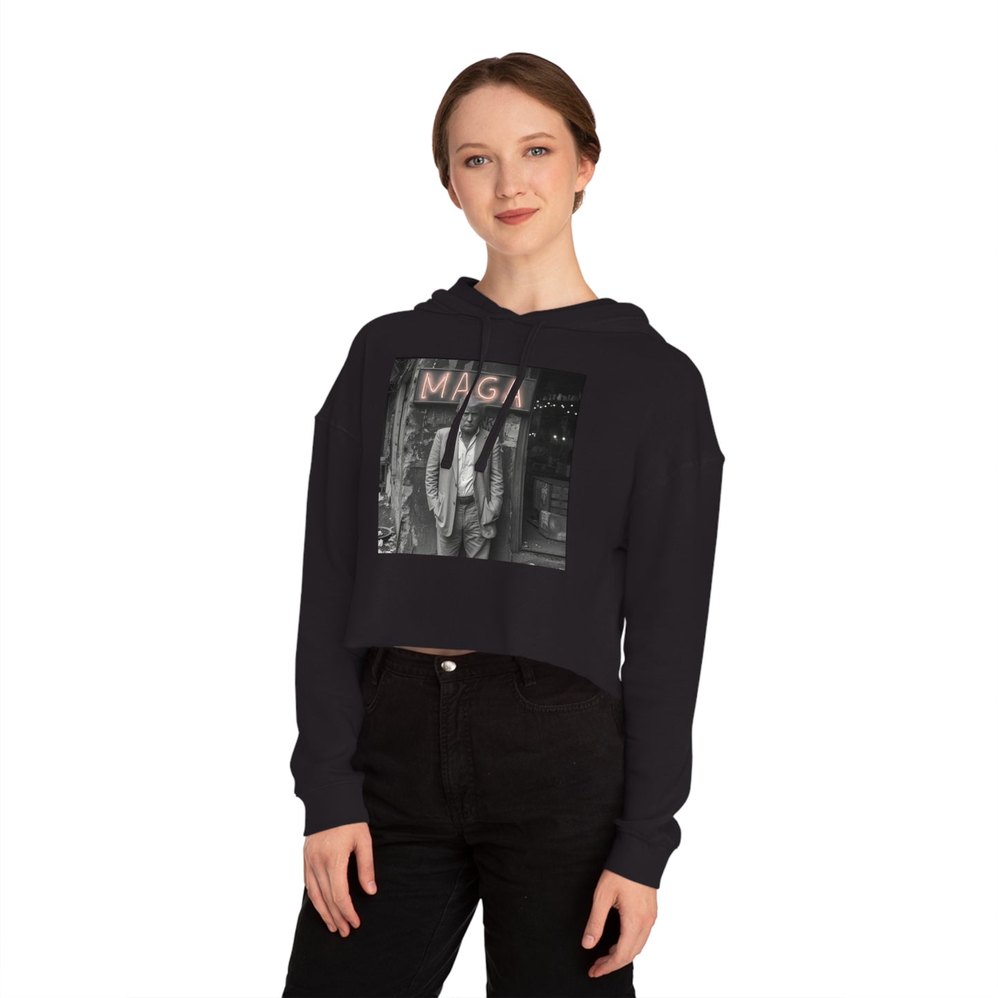 Women’s Cropped Hooded Sweatshirt