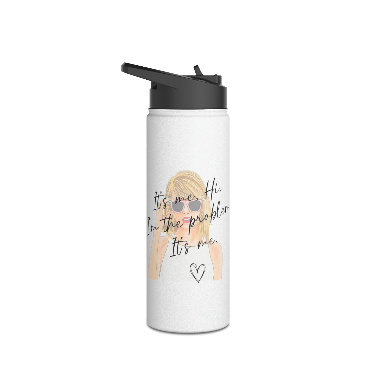 Stainless Steel Water Bottle, Standard Lid