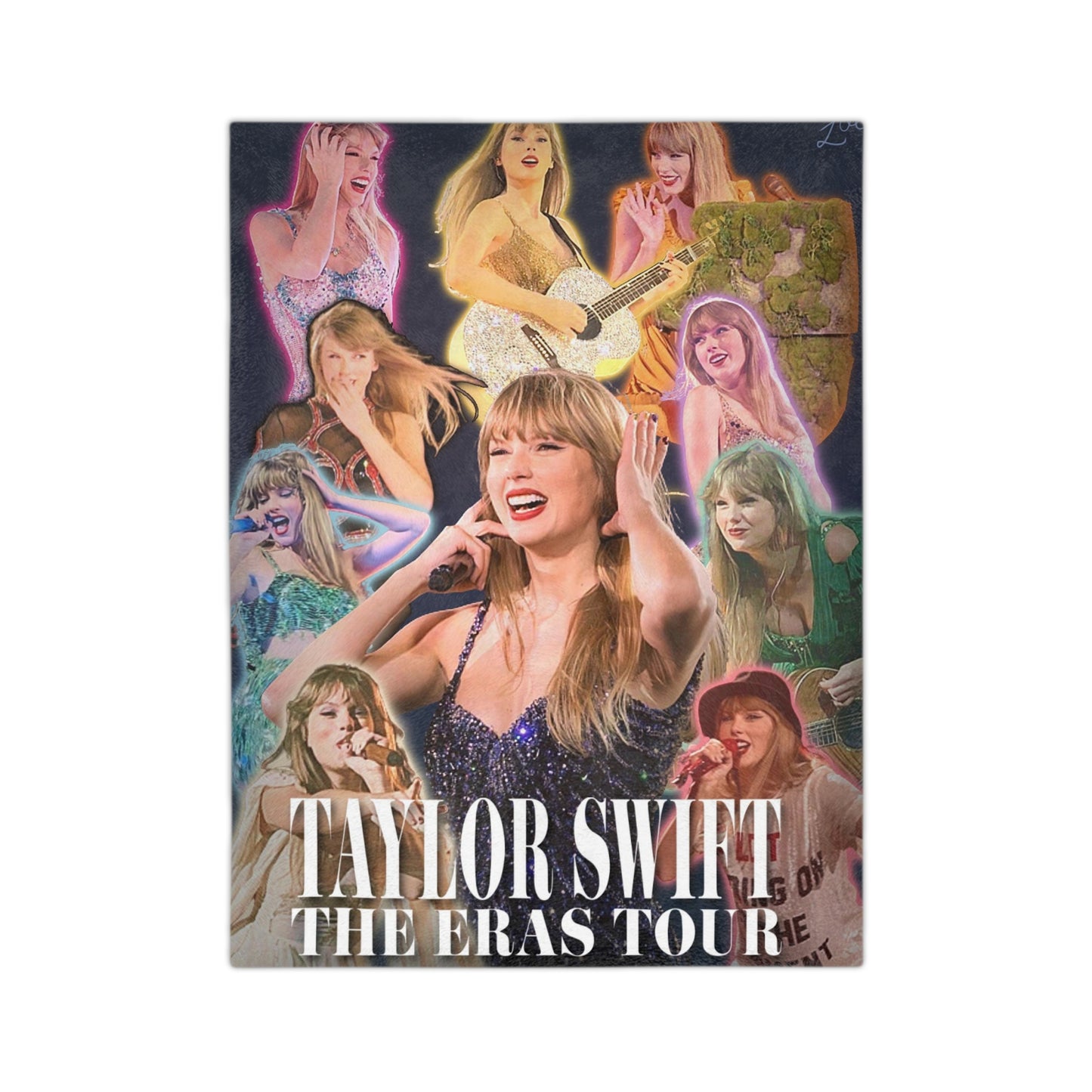 Taylor swift Velveteen Minky Blanket