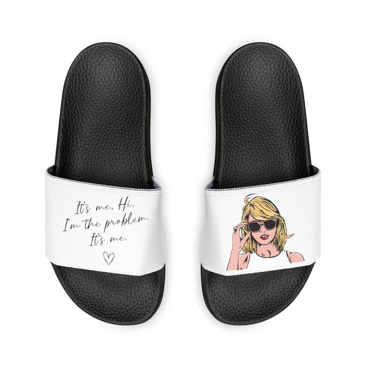 Youth PU Slide Sandals