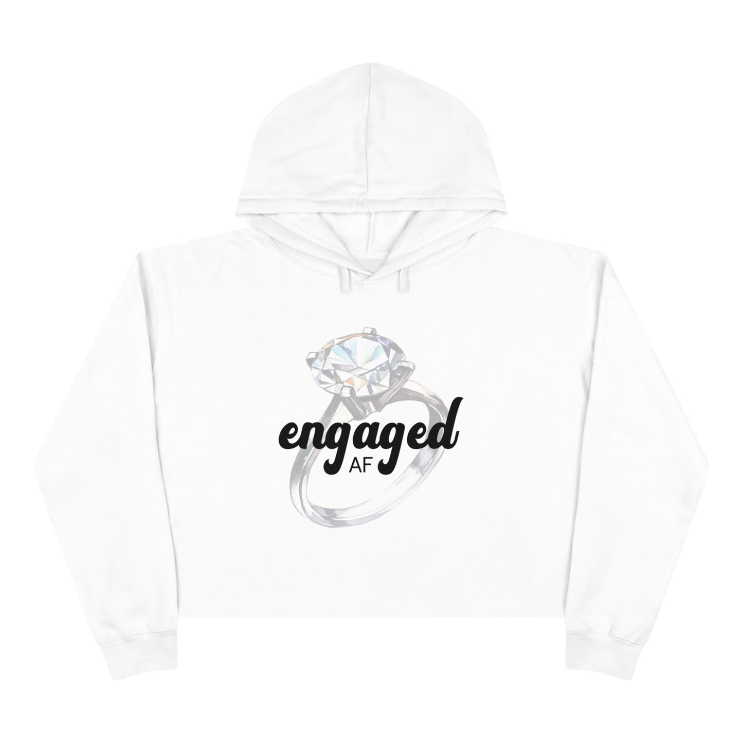 Engaged Crop Hoodie