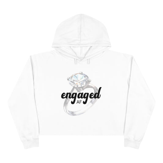 Engaged Crop Hoodie