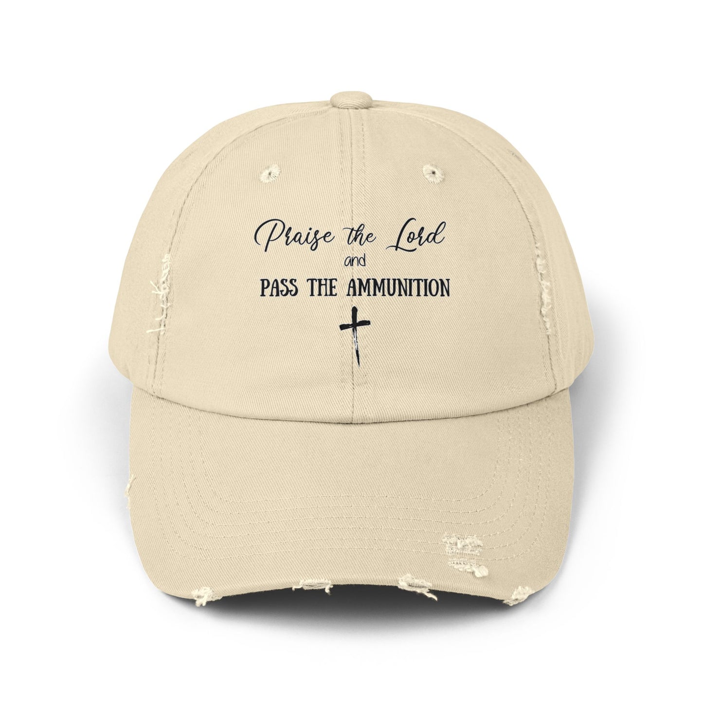 Unisex Distressed Cap