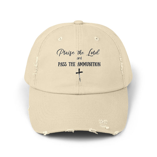 Unisex Distressed Cap