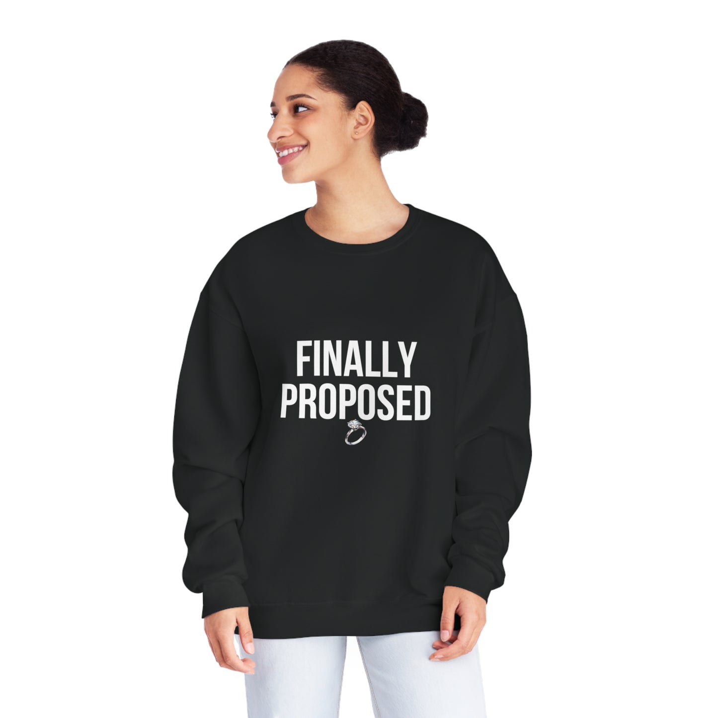 Finally proposed Unisex NuBlend® Crewneck Sweatshirt