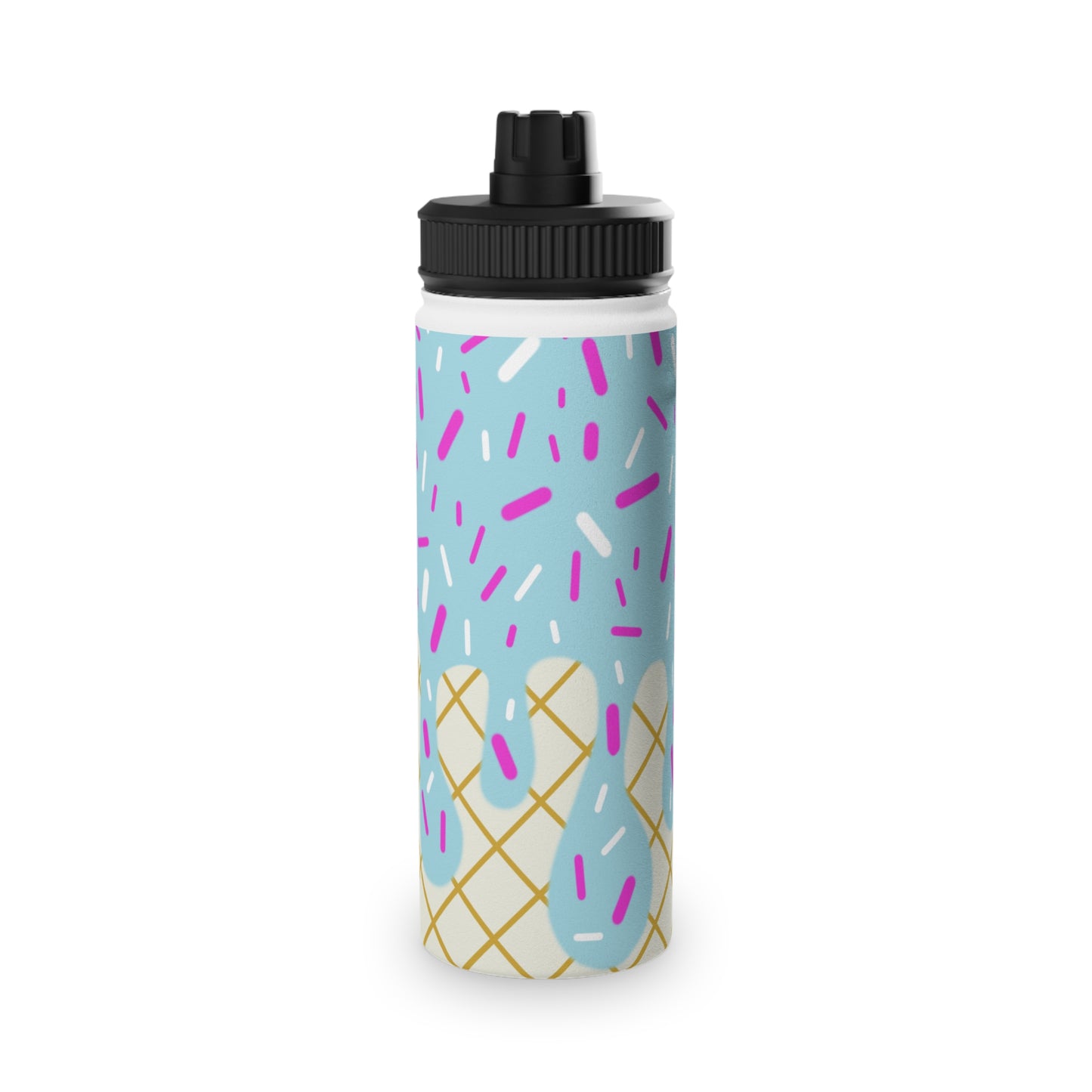Stainless Steel Water Bottle, Sports Lid