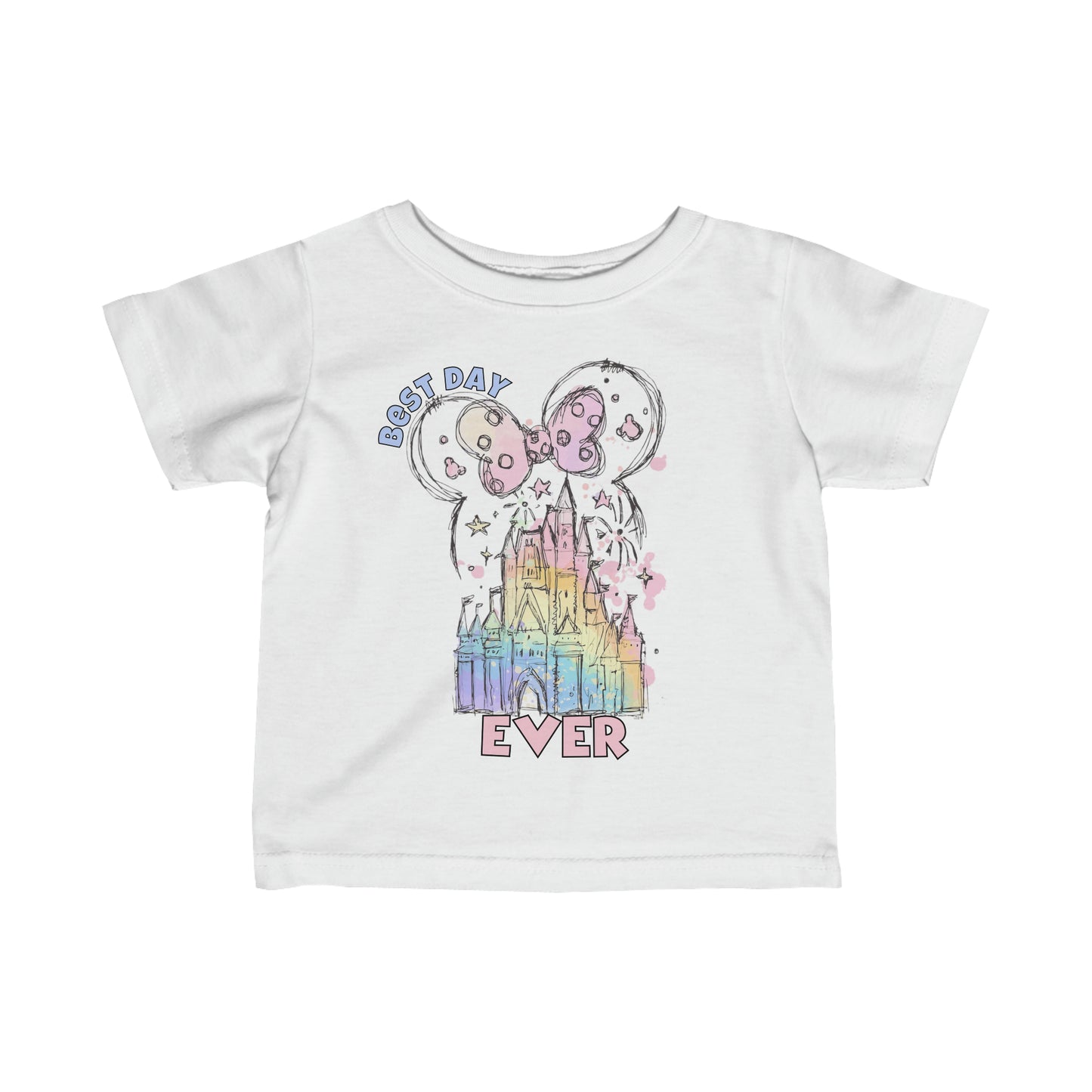 Disney castle toddler tee
