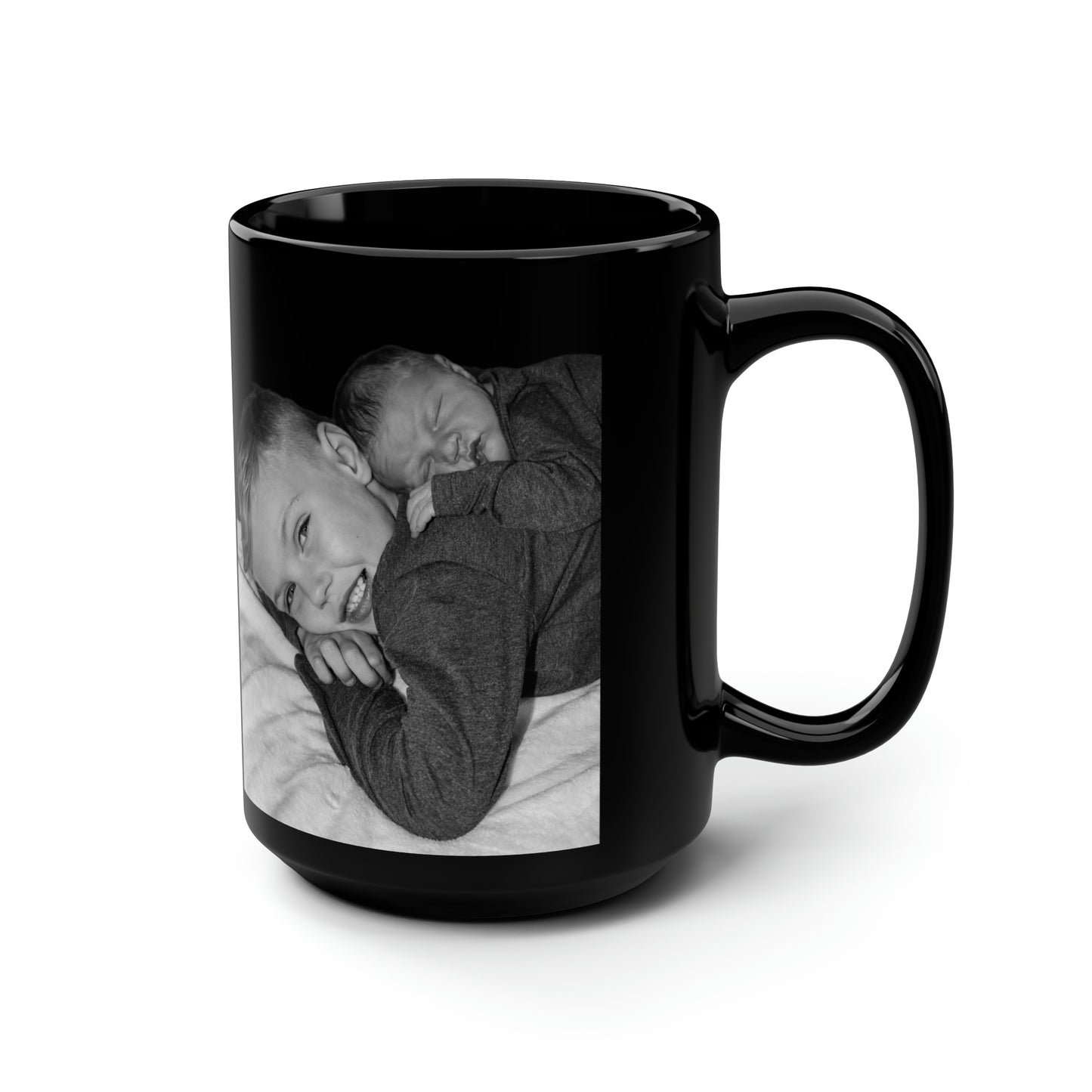 Black Mug, 15oz