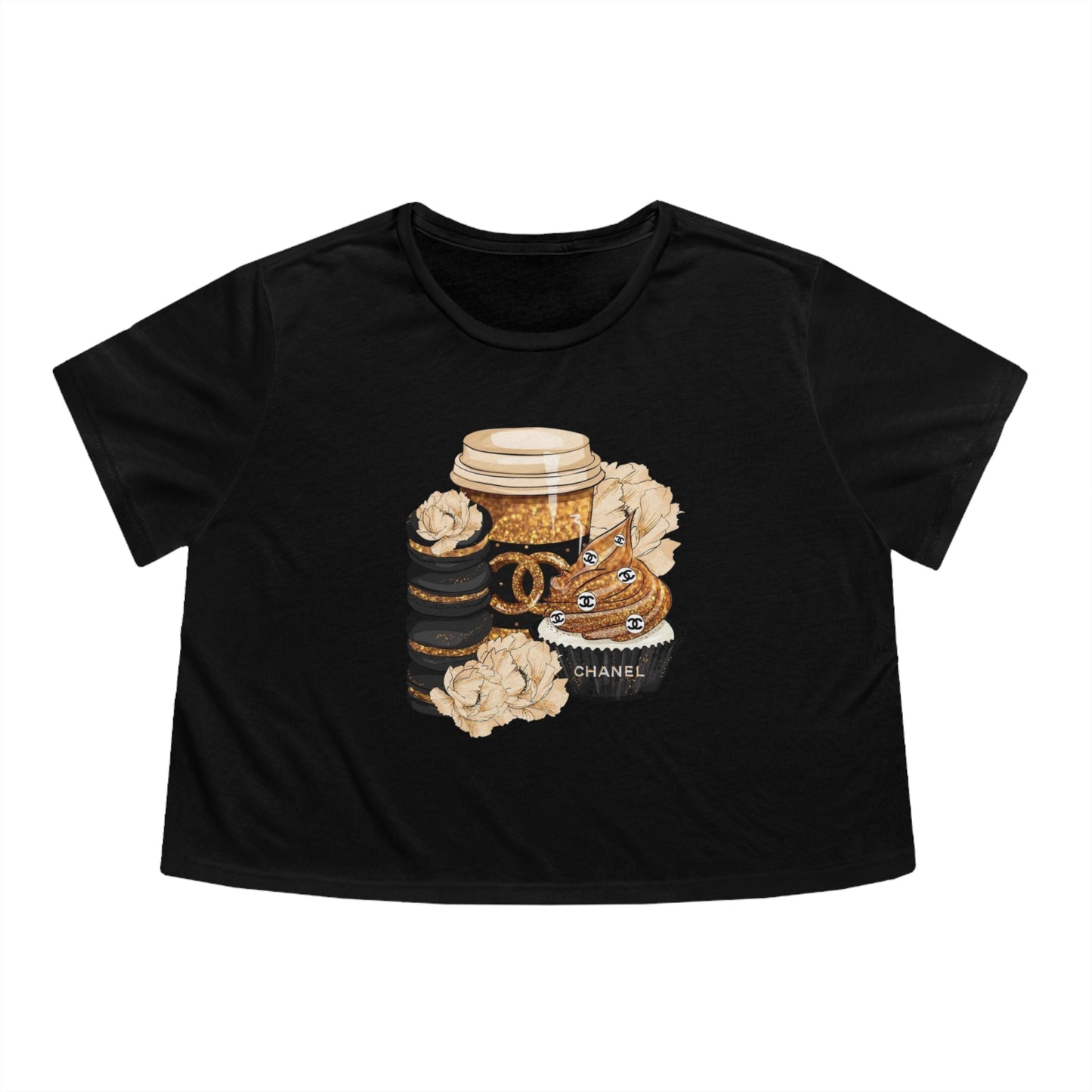 Women's Flowy Cropped Tee