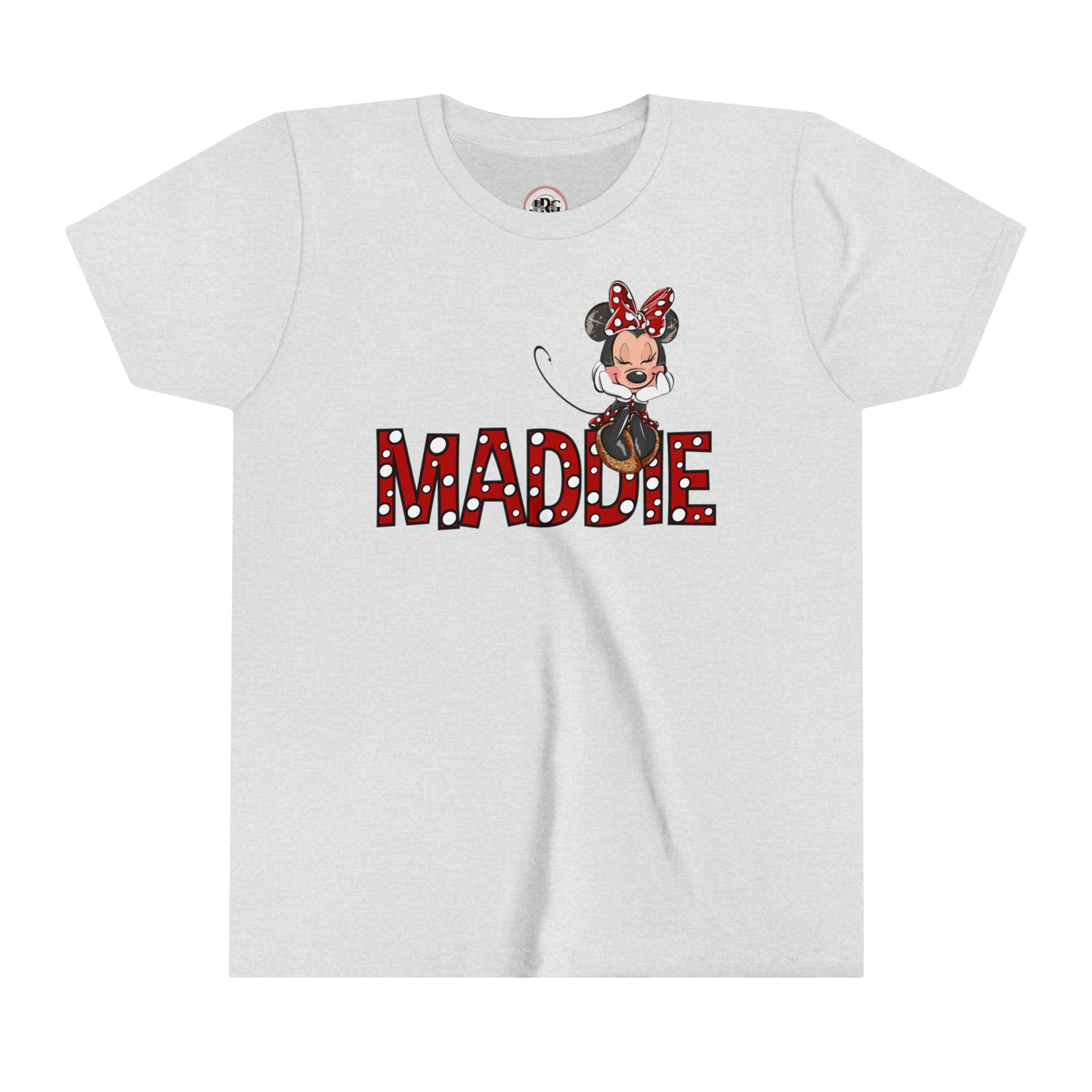 Minnie name Youth Short Sleeve Tee