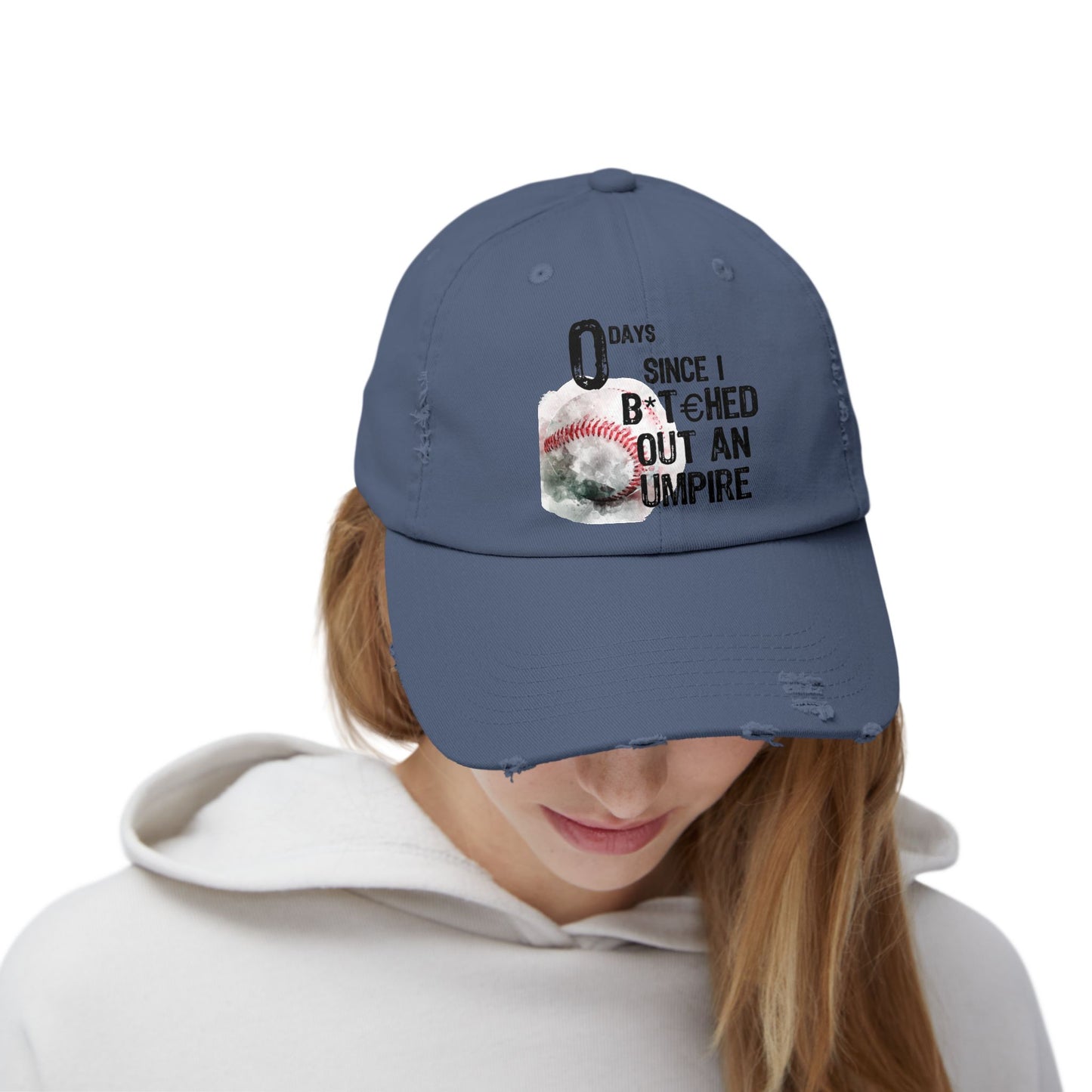 Unisex Distressed Cap