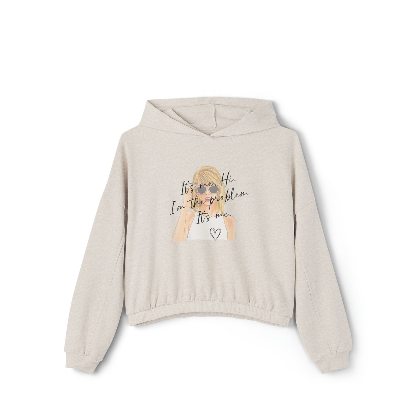 Taylor swift Women's Cinched Bottom Hoodie
