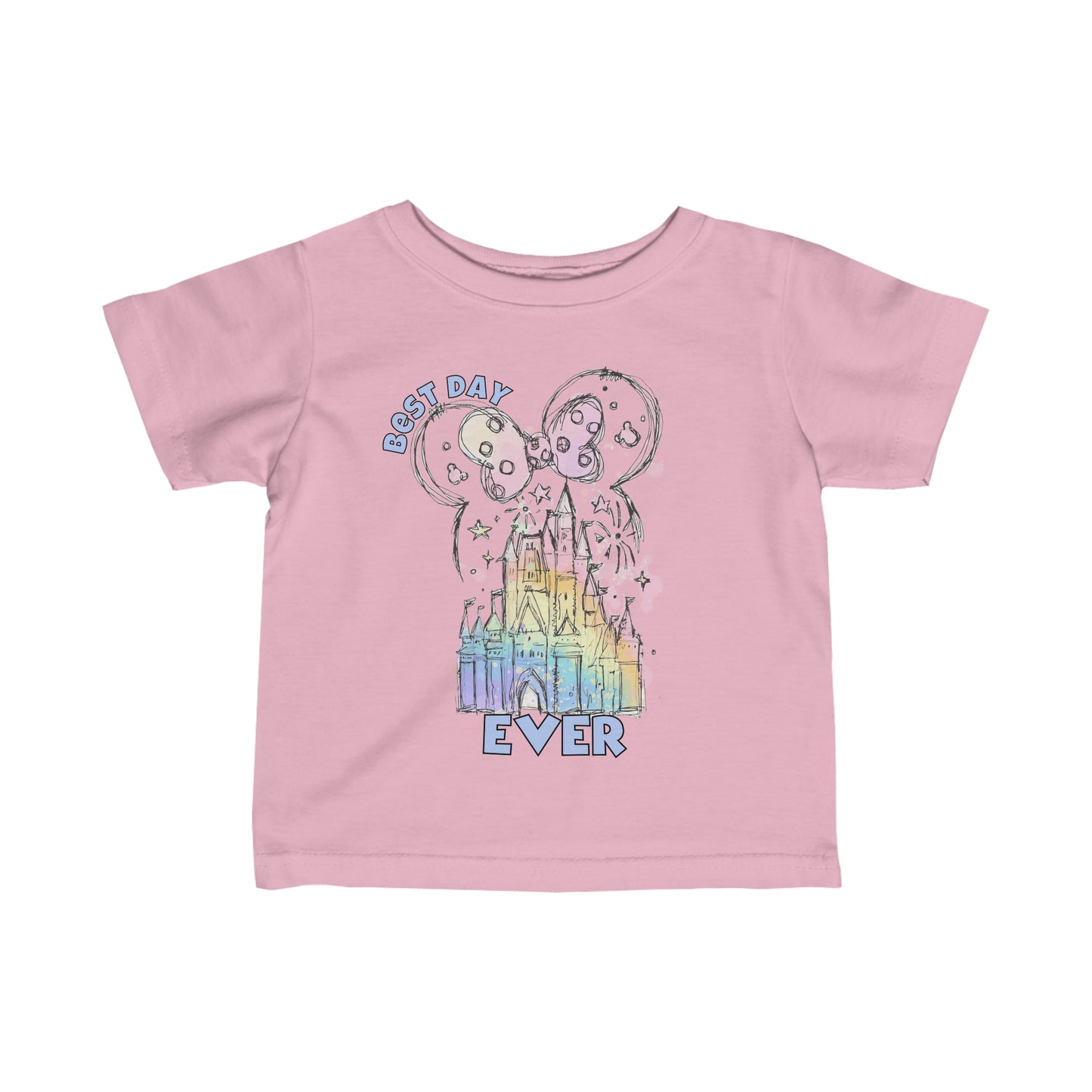 Disney castle toddler tee