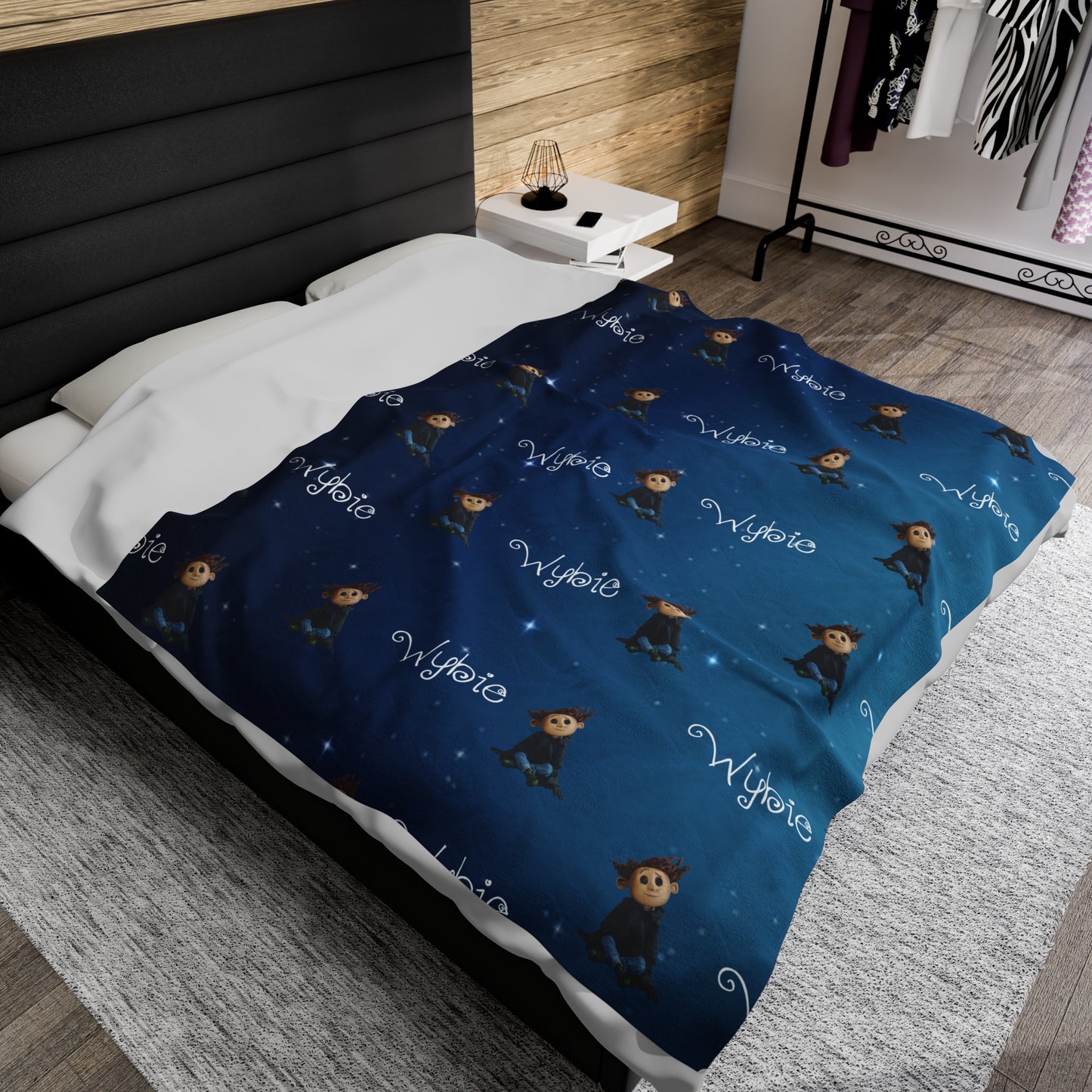Wybie- Velveteen Plush Blanket