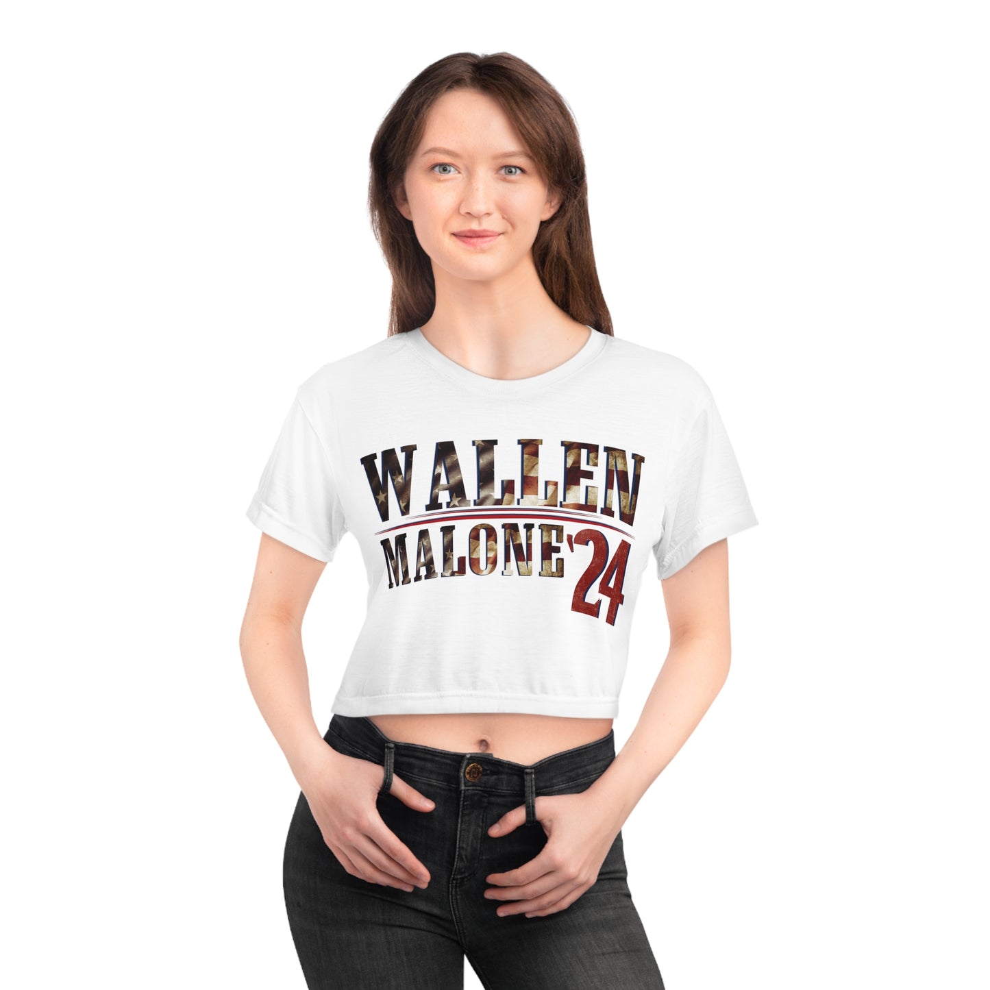 Crop Tee (AOP)