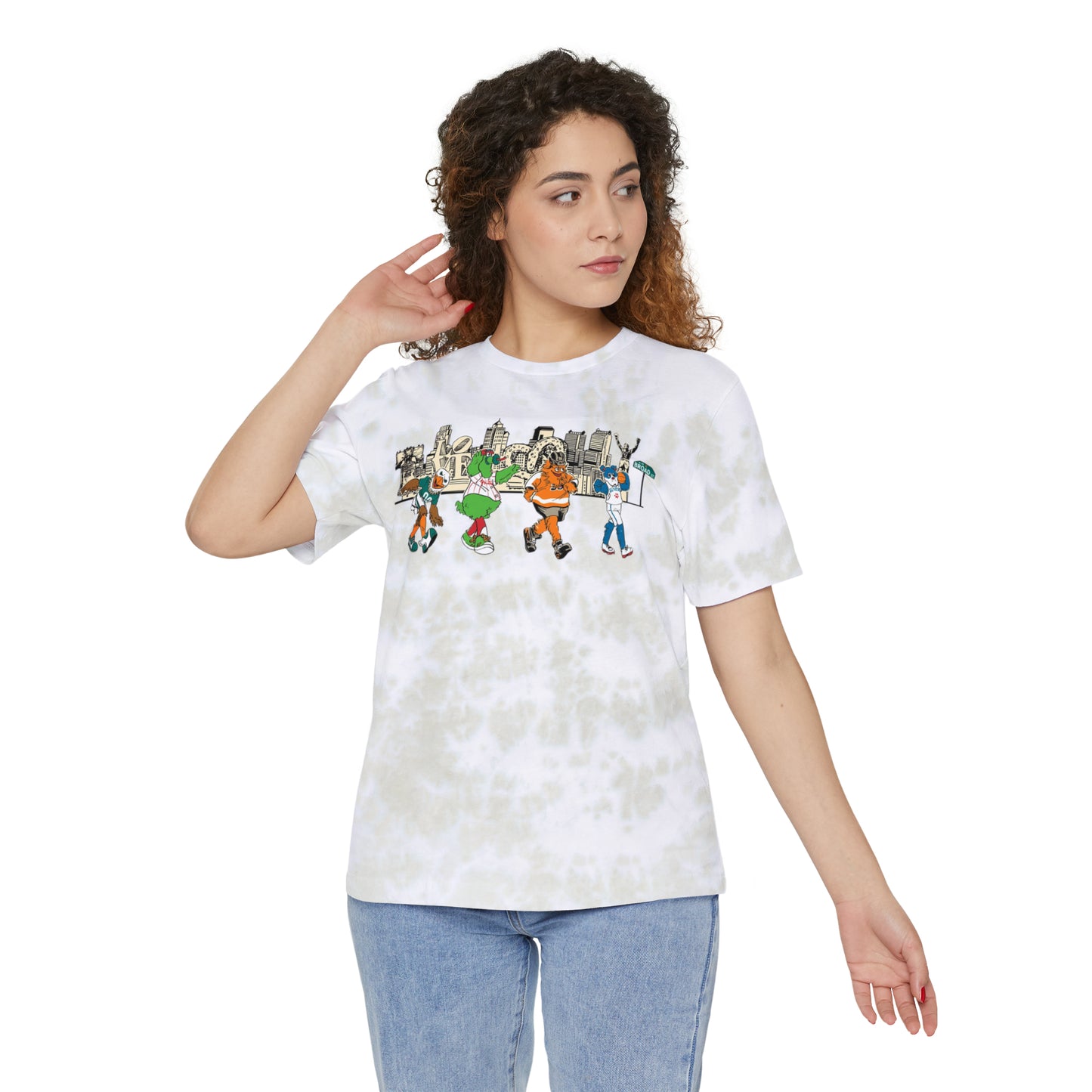 Unisex FWD Fashion Tie-Dyed T-Shirt
