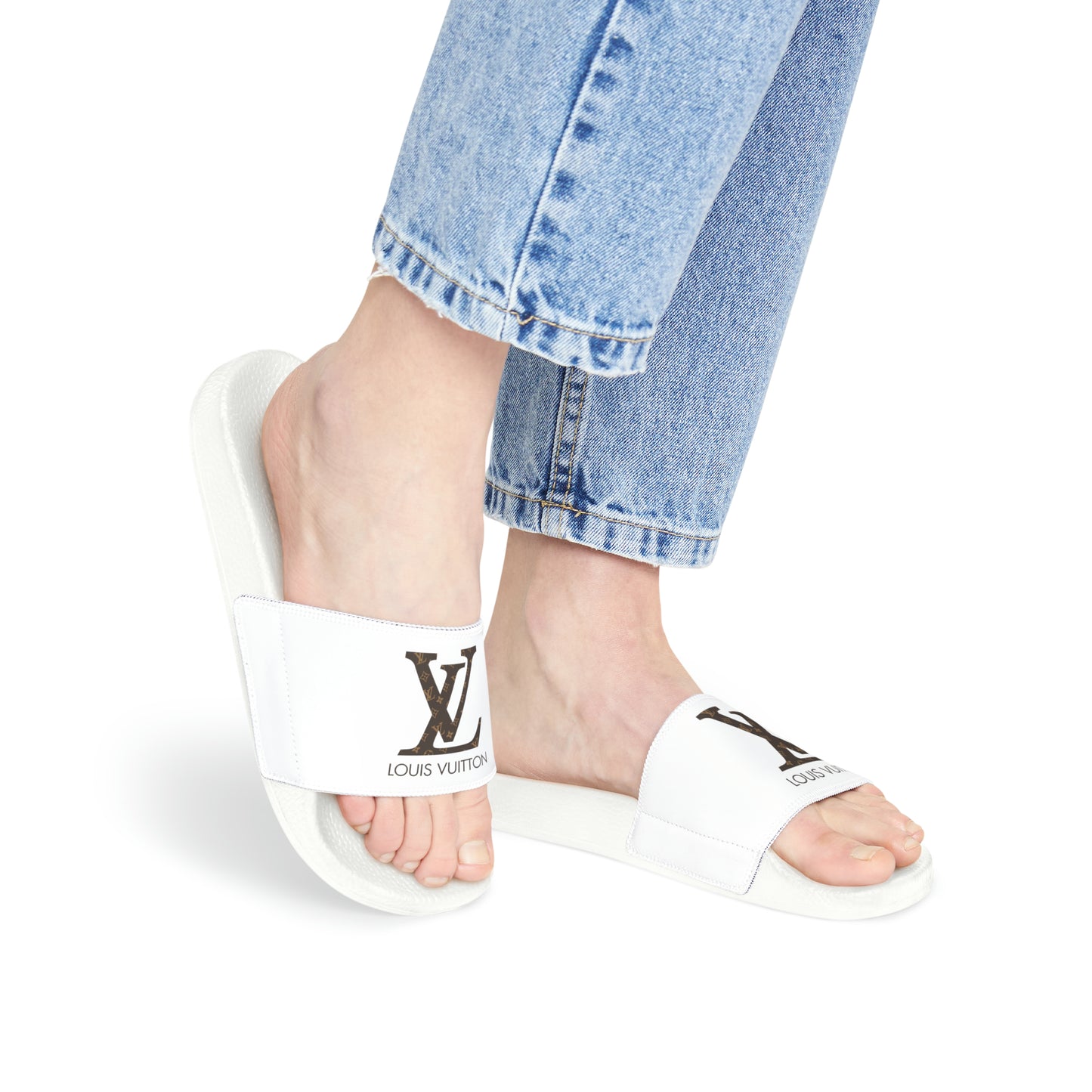 Women's PU Slide Sandals