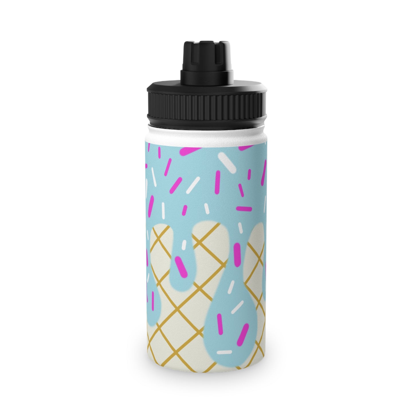 Stainless Steel Water Bottle, Sports Lid