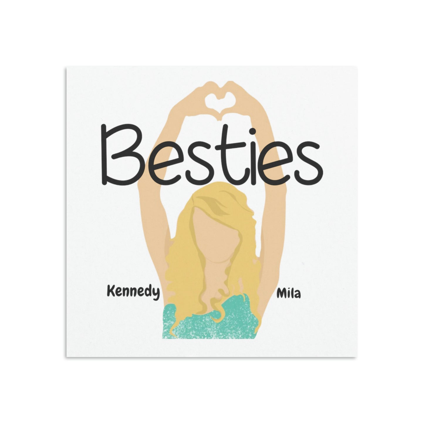 BFF Half Heart Necklace Set
