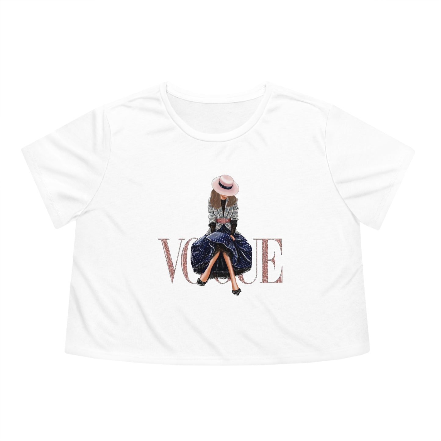 Women's Flowy Cropped Tee