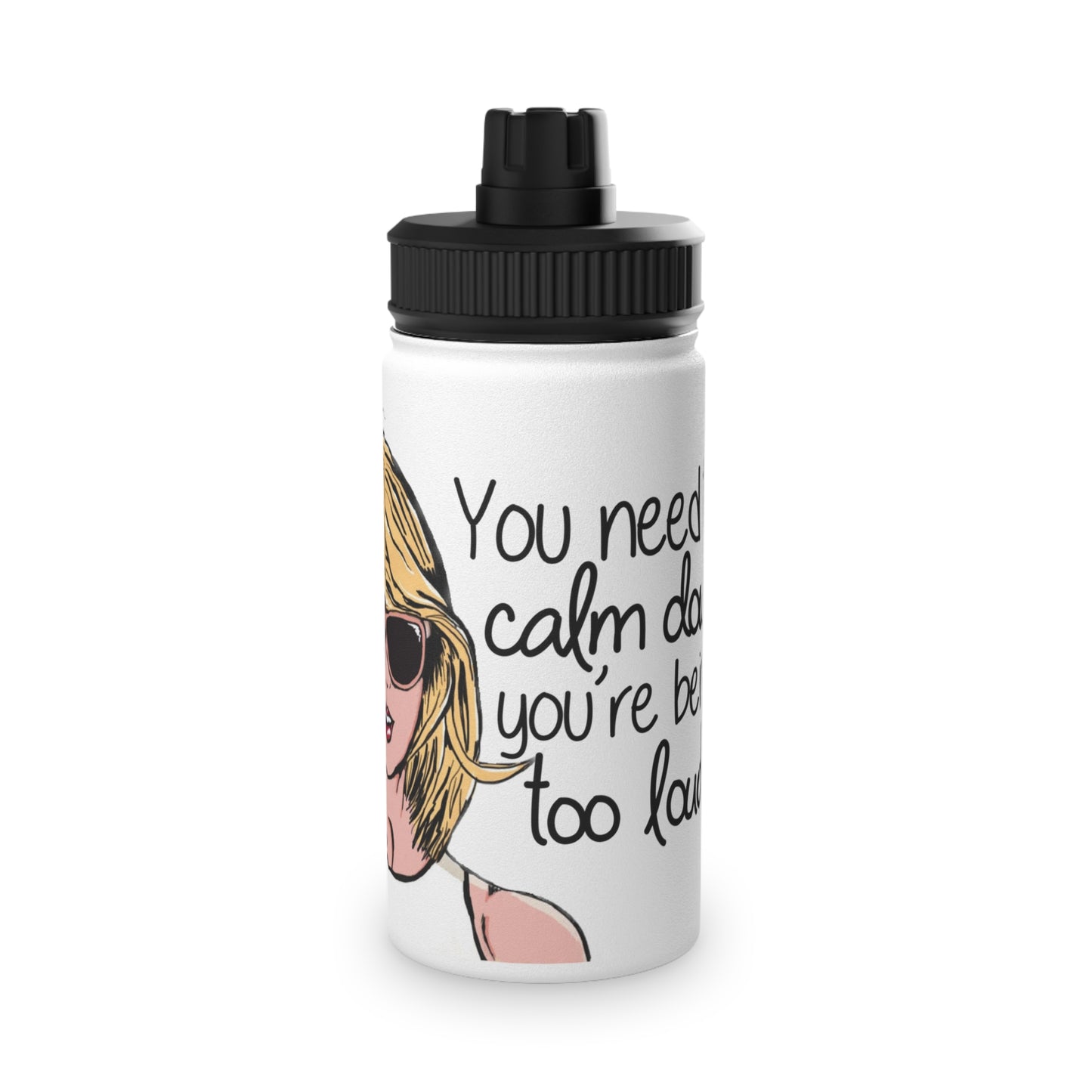 Stainless Steel Water Bottle, Sports Lid