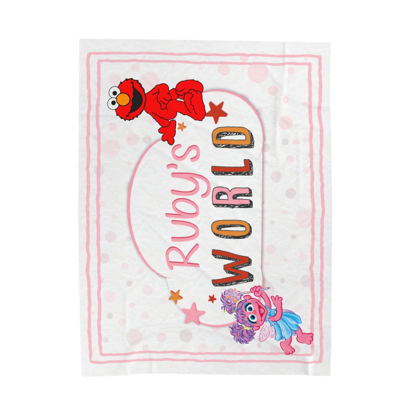 Elmo -Velveteen Plush Blanket