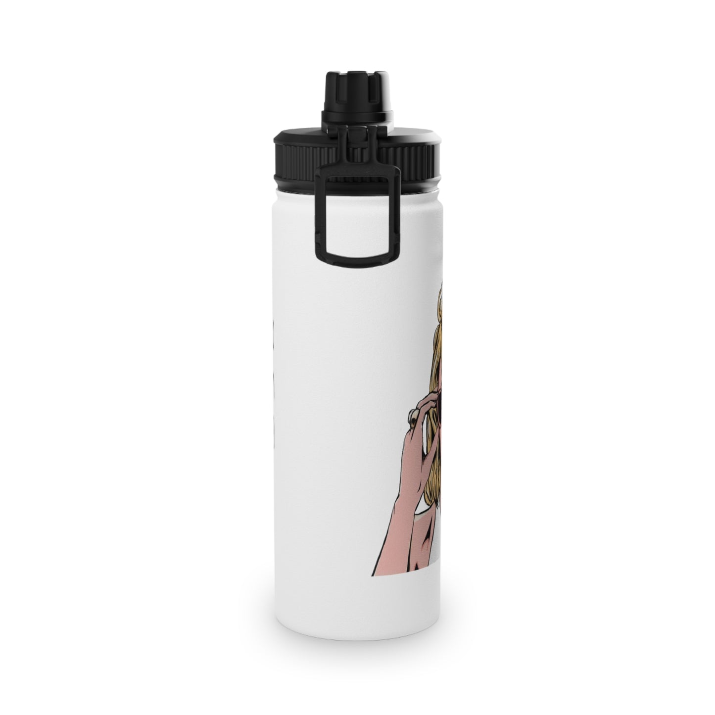 Stainless Steel Water Bottle, Sports Lid