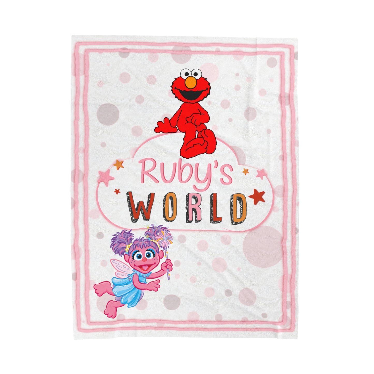 Elmo- Velveteen Plush Blanket