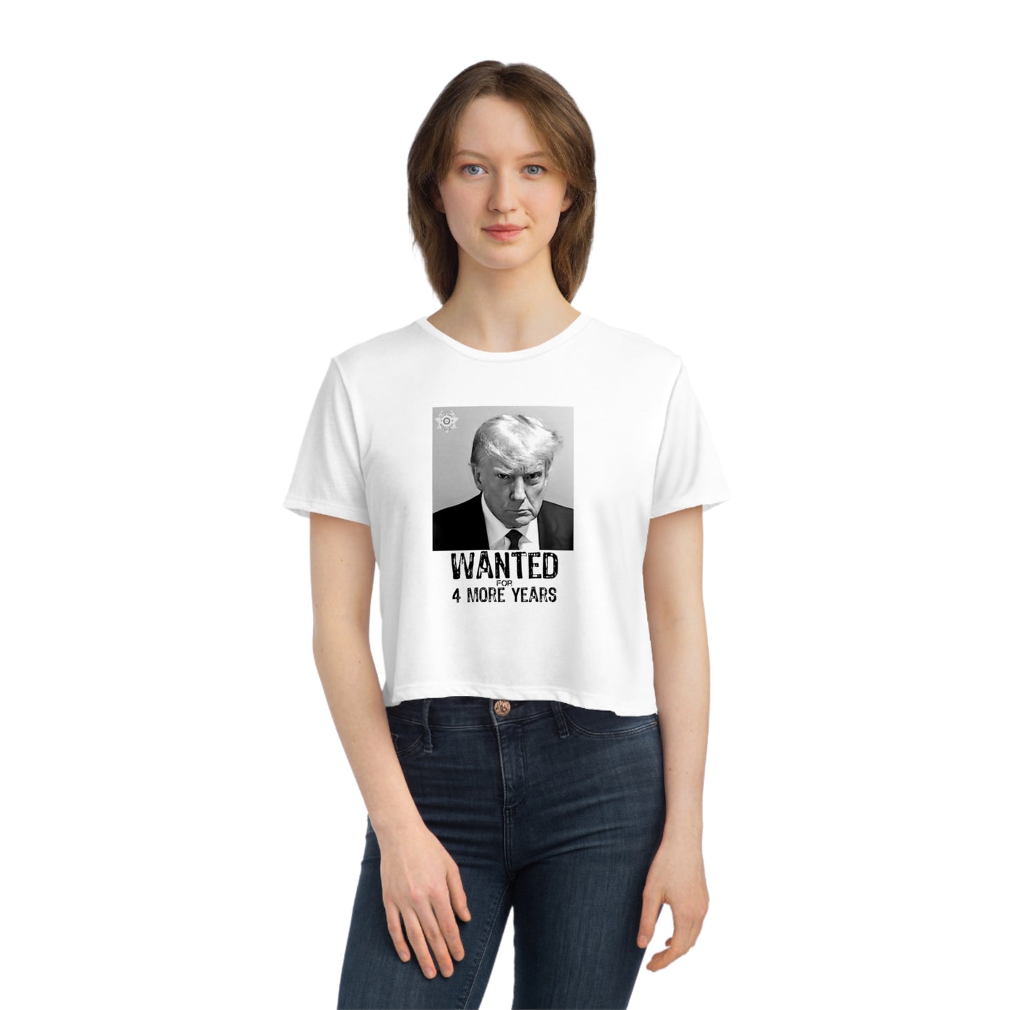 Women's Flowy Cropped Tee