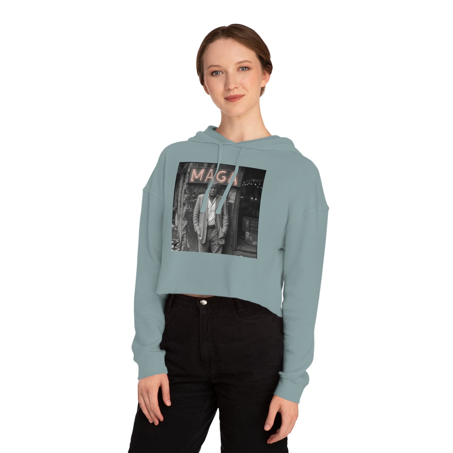 Women’s Cropped Hooded Sweatshirt