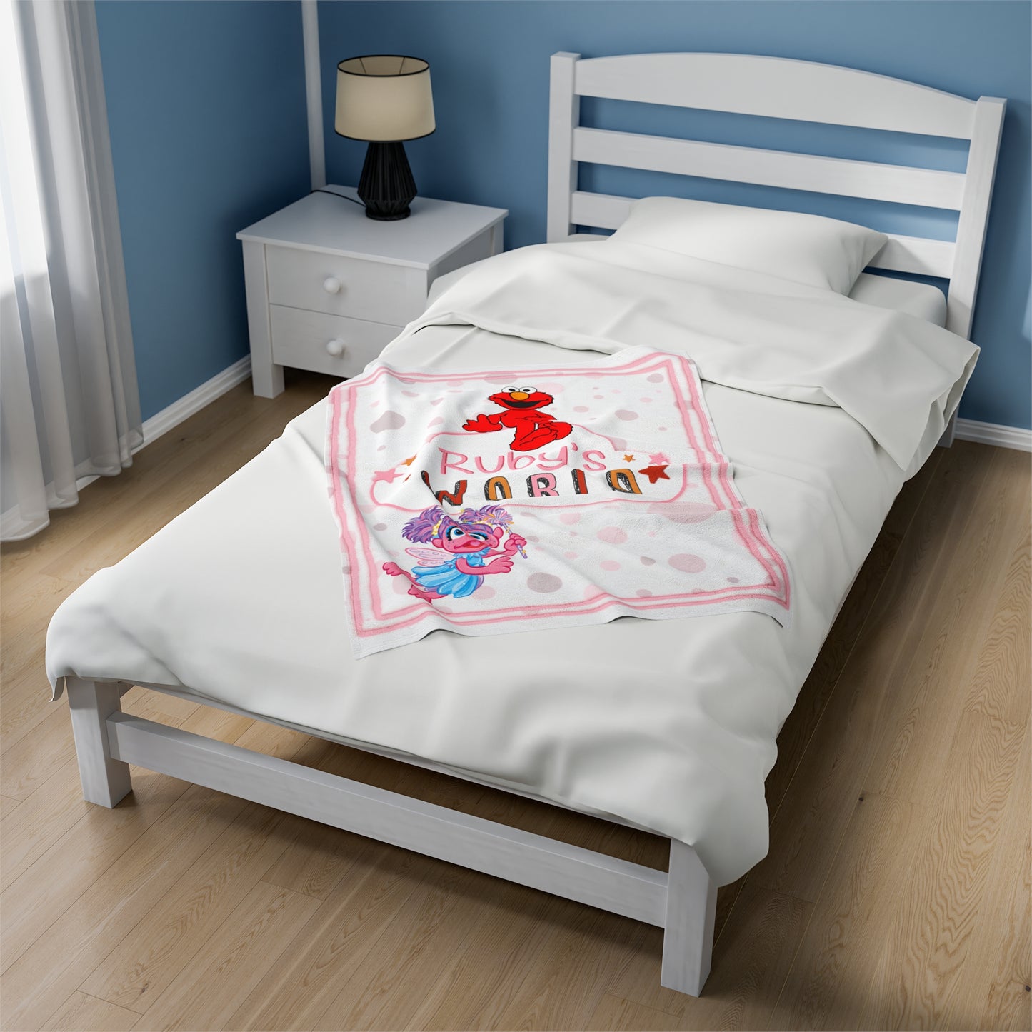 Elmo- Velveteen Plush Blanket