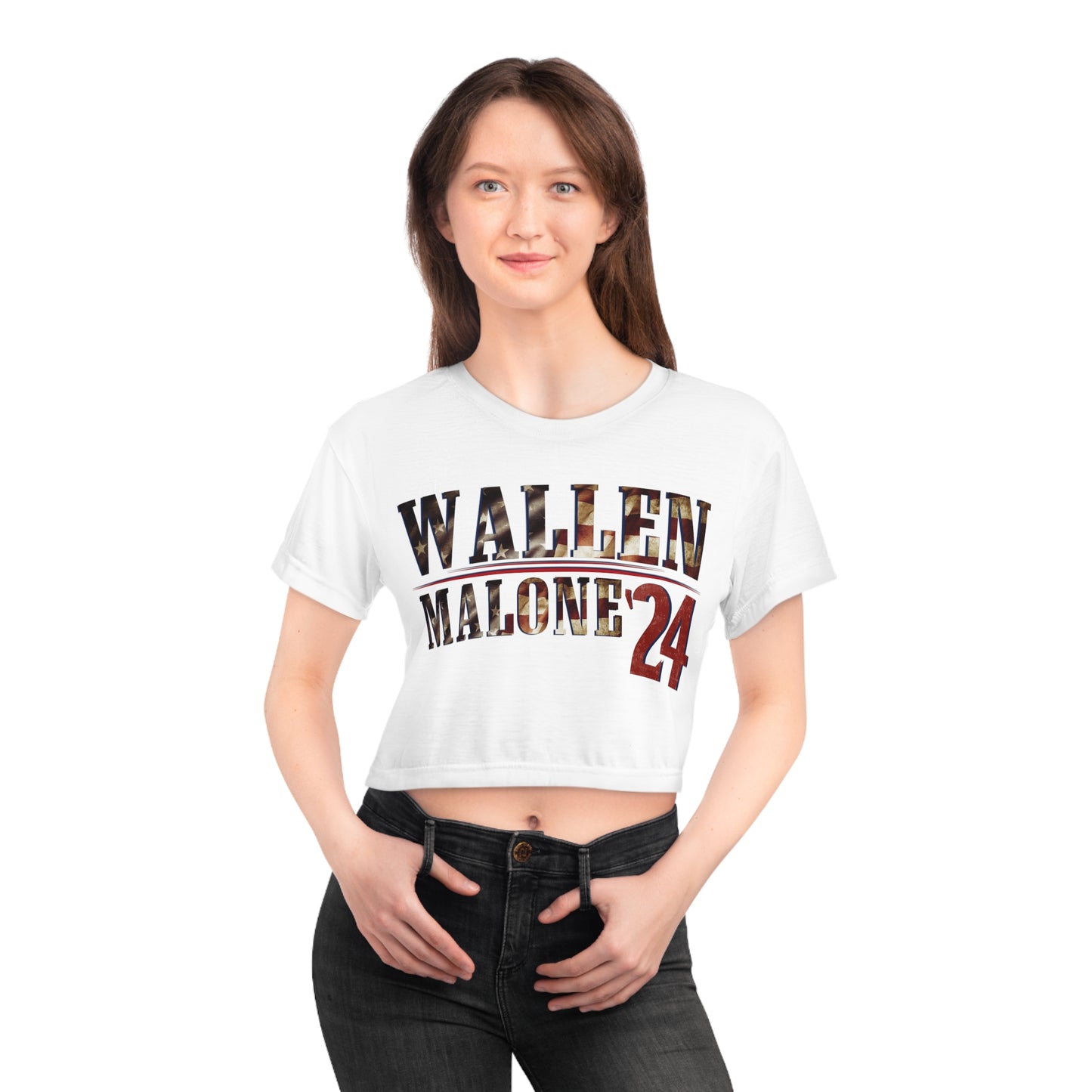 Crop Tee (AOP)