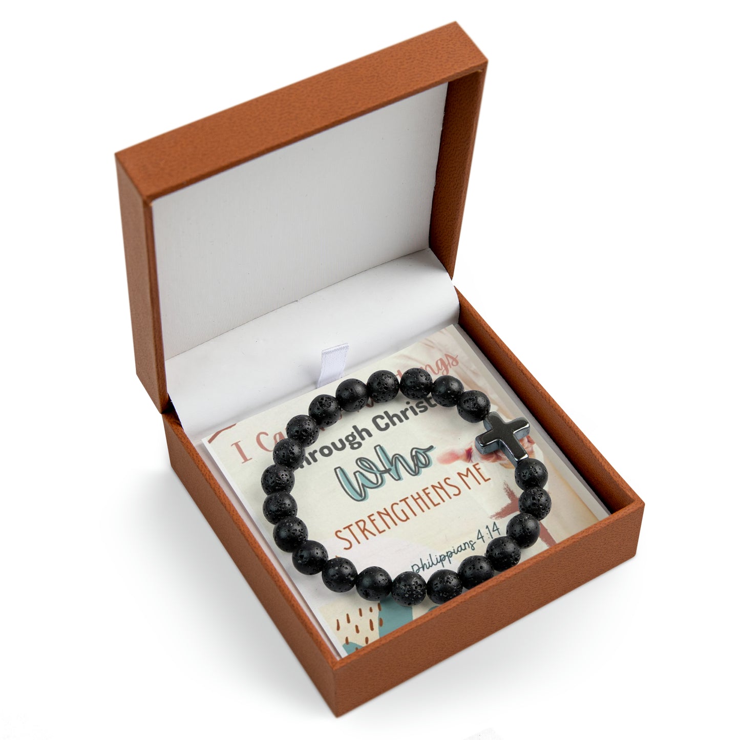 Cross Bead Bracelet