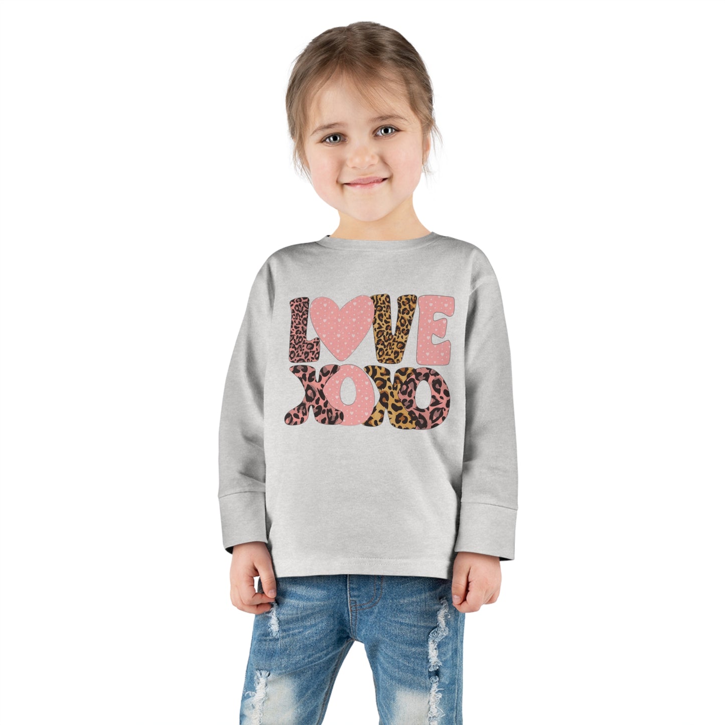 Toddler love valentine shirt