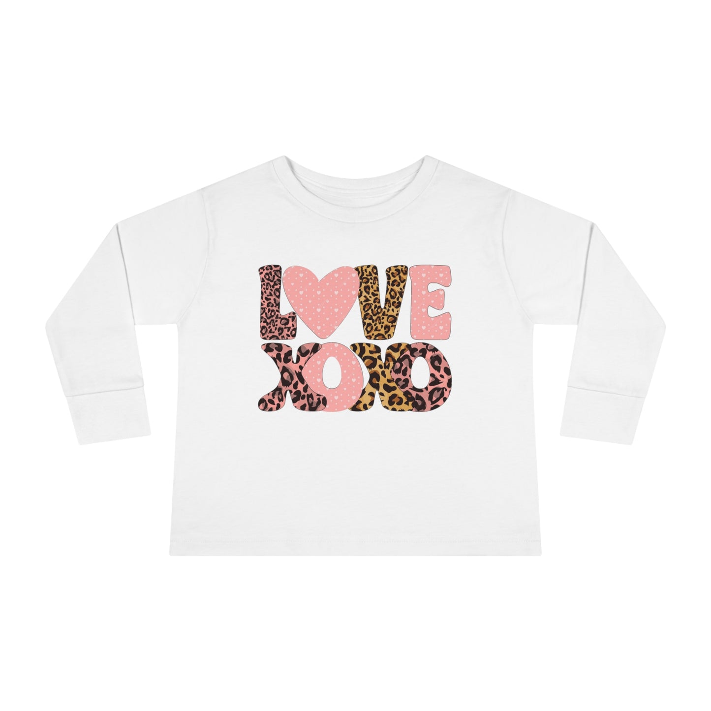 Toddler love valentine shirt