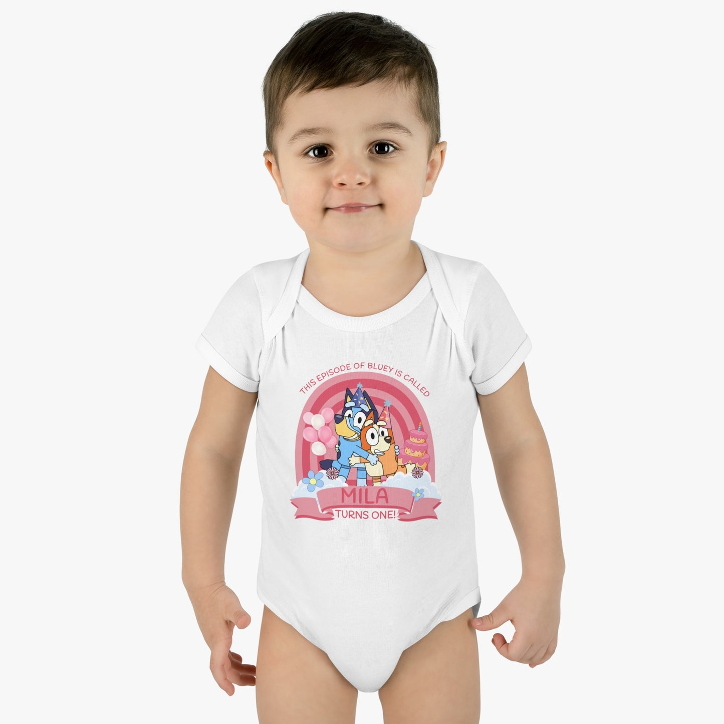 Infant Baby Rib Bodysuit