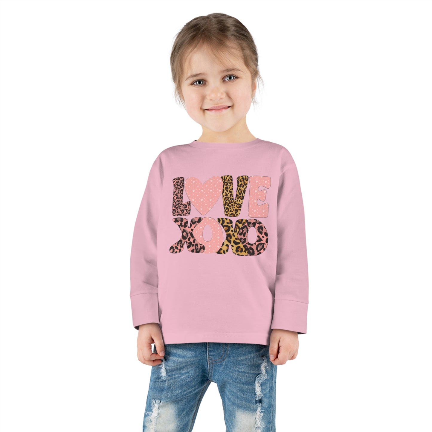 Toddler love valentine shirt