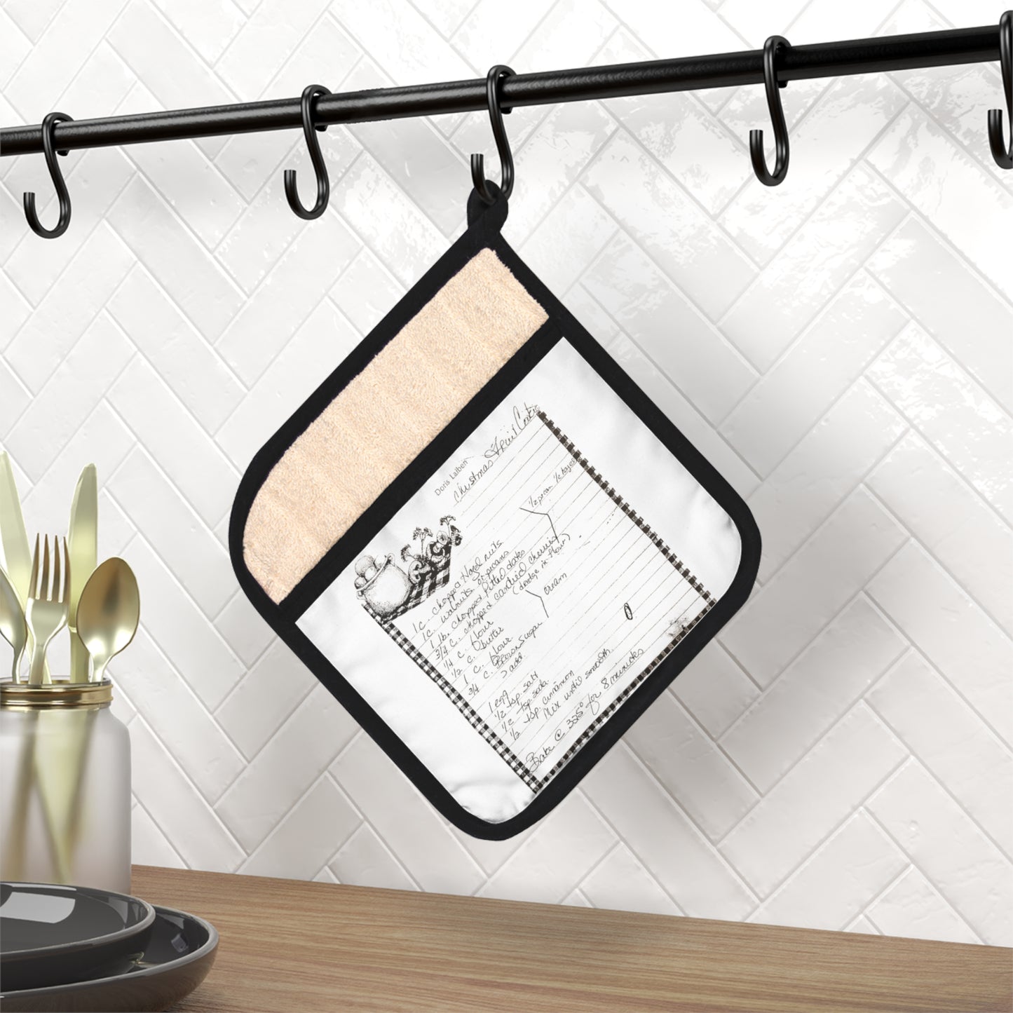 Pot Holder with Pocket