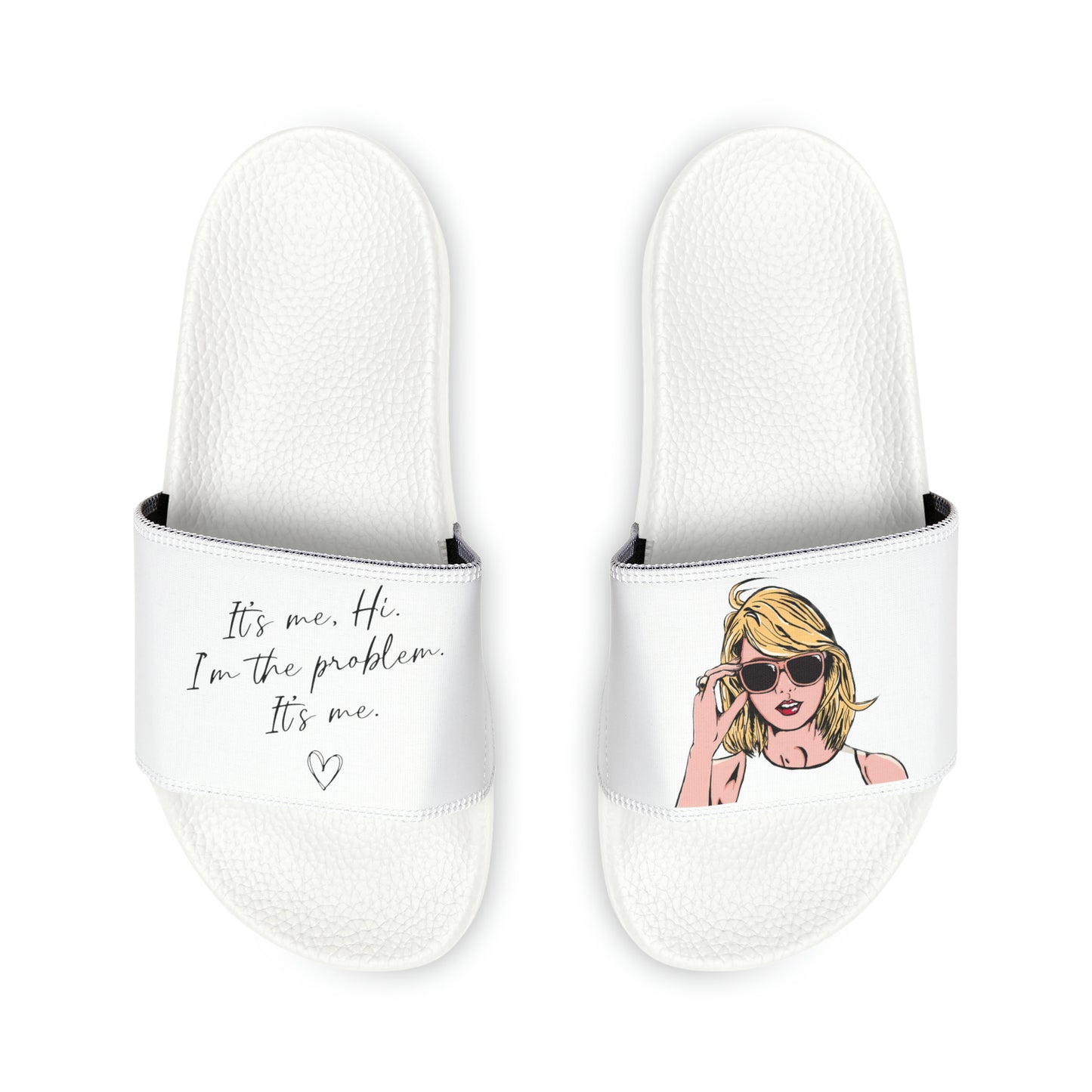 Youth PU Slide Sandals