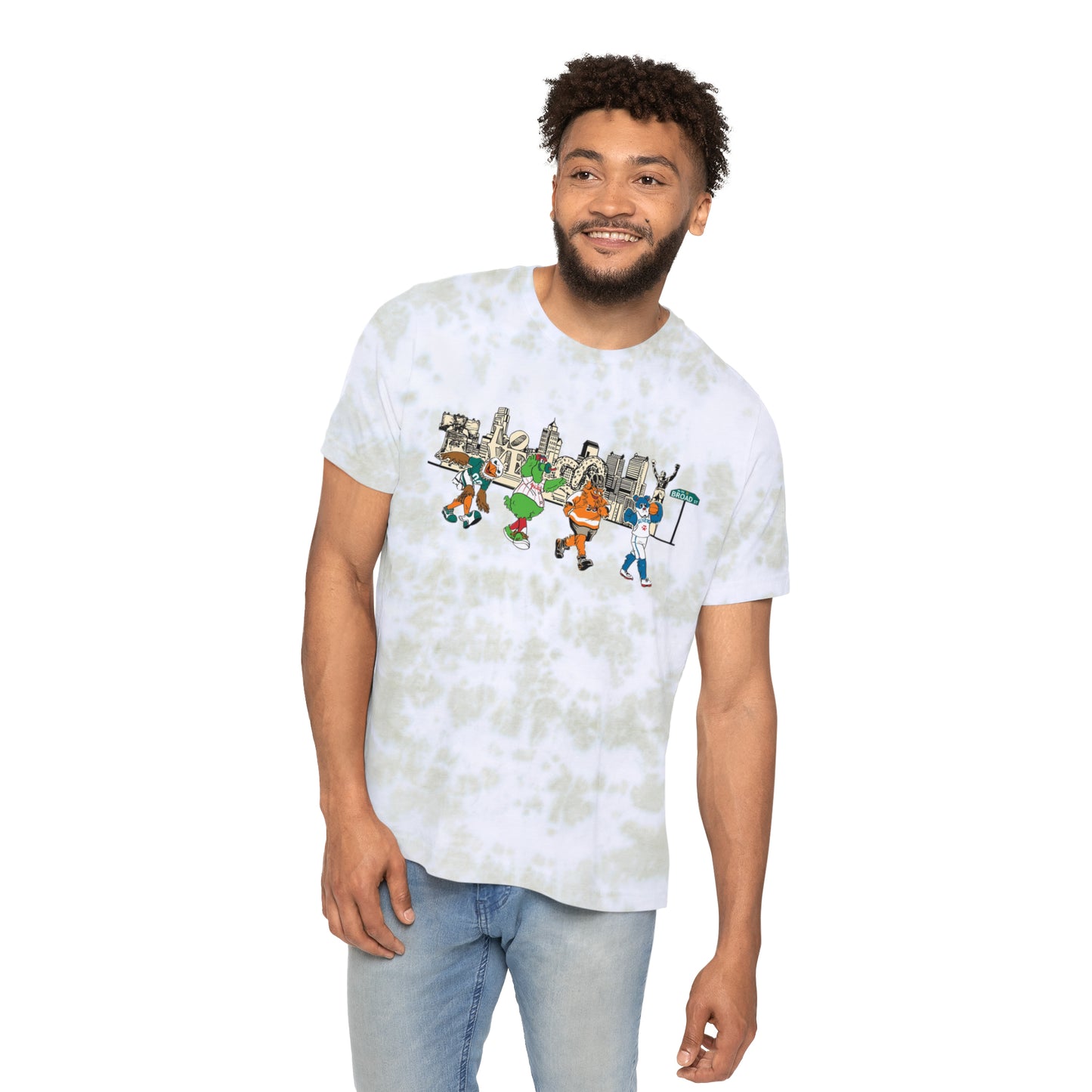 Unisex FWD Fashion Tie-Dyed T-Shirt