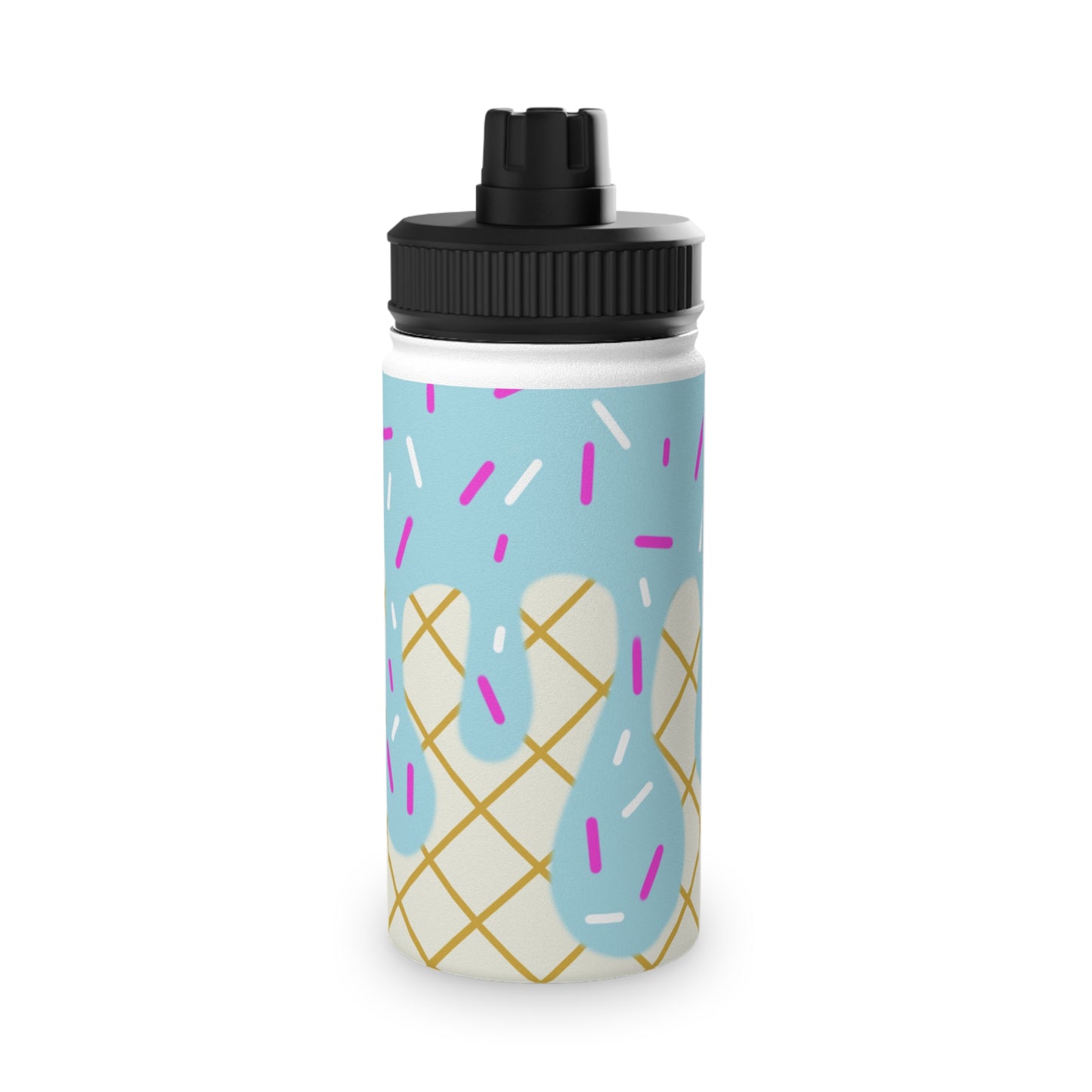 Stainless Steel Water Bottle, Sports Lid